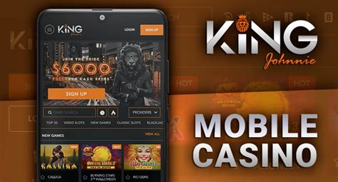 King Johnnie casino app: download mobile casino for Android .